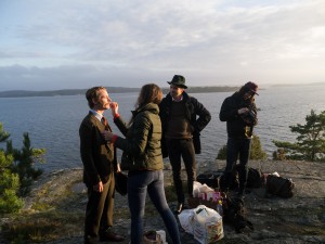 EFV shoot Stockholm Archipelage